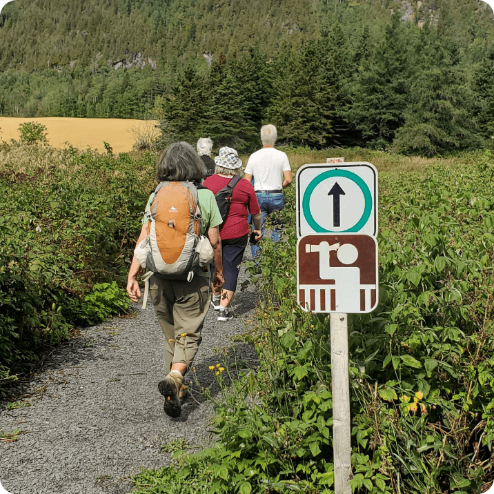 Sentiers de randonnée près de St-Fabien