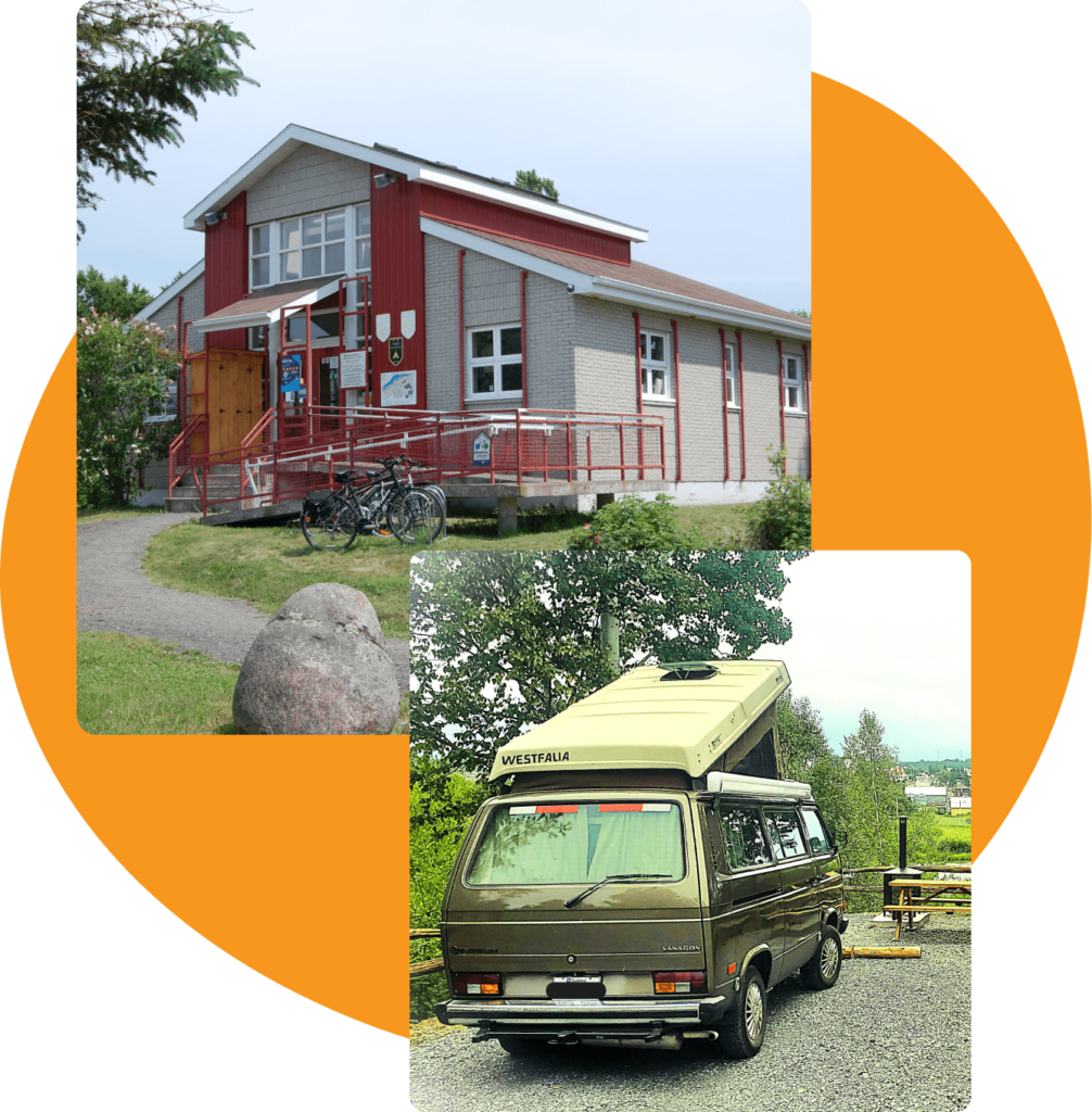 Emplacements de camping sauvage à St-Fabien